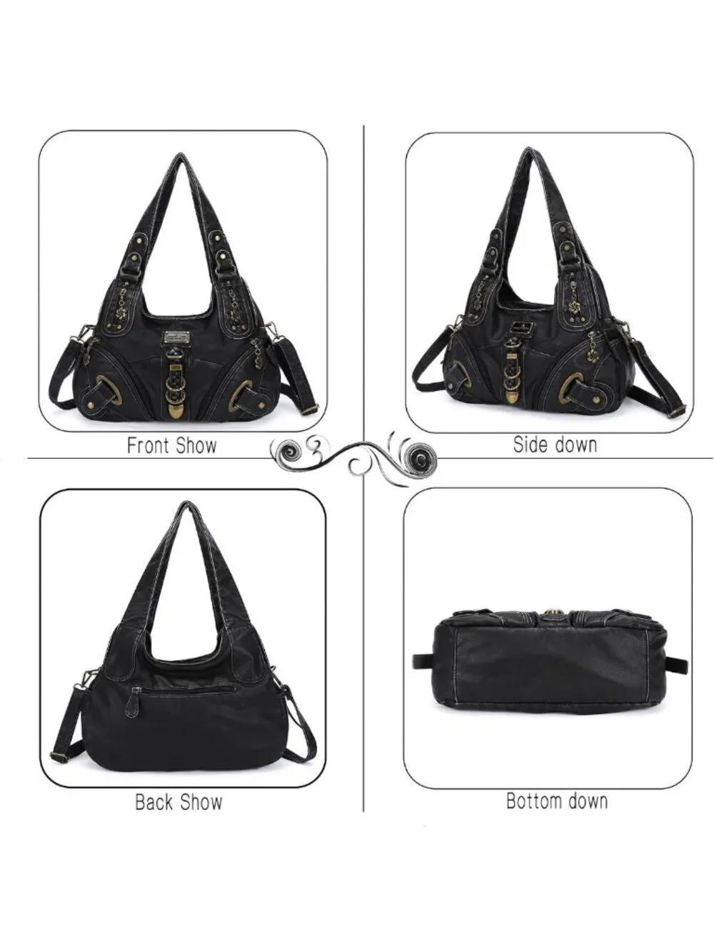 Stylish Large Hobo Handbag for Women | Versatile Daily Shoulder Purse & Satchel